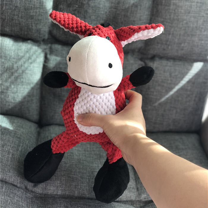 Soft Animal Plush Toys – Elephant, Monkey, Donkey & Horse | Cute Kids Gift