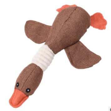 Cute Plush Goose Toy – Safe for Babies & Pets