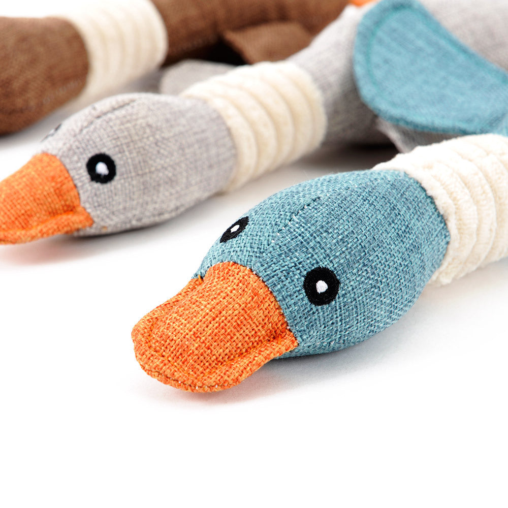 Cute Plush Goose Toy – Safe for Babies & Pets