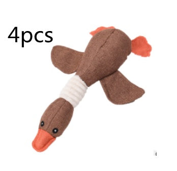 Cute Plush Goose Toy – Safe for Babies & Pets