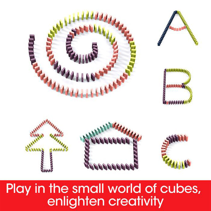 Domino Train Set – Automatic Block-Laying Toy for Kids!