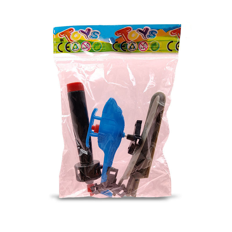 Flying Helicopter Launcher Toy – Hand-Powered Soaring Fun for Kids