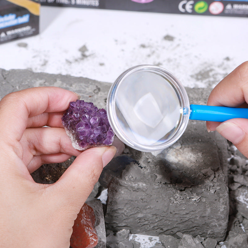 Gem Dig Kit – STEM Science Toy with 17 Gems for Kids
